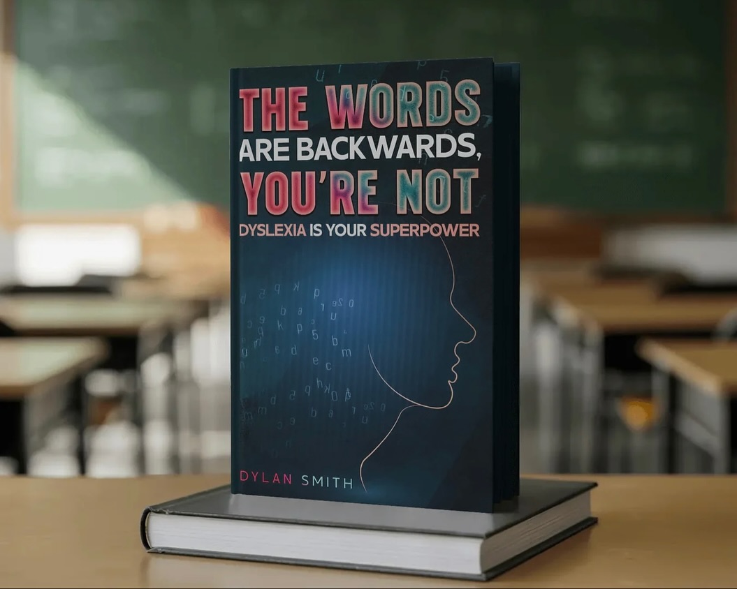 The words are backwards, You're not. — book cover